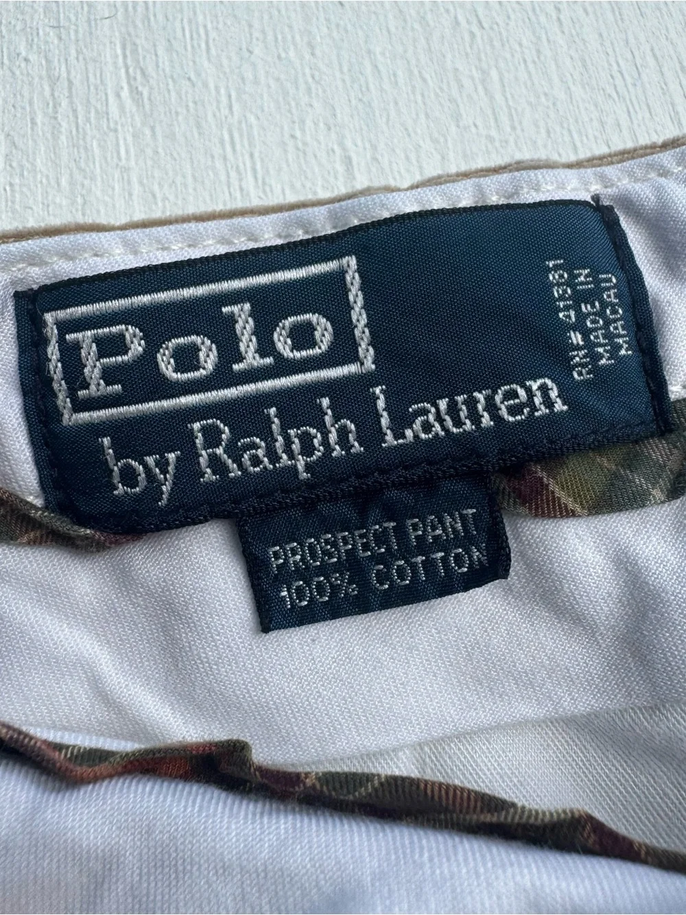 Vintage Polo Ralph Lauren Prospect Corduroy Pants Mens 33x32 Brown 100% Cotton
